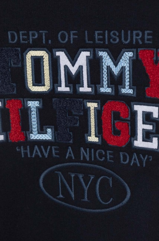 CHLAPEC Dětská mikina Tommy Hilfiger KB0KB09050.9BYH.116.122 námořnická modř