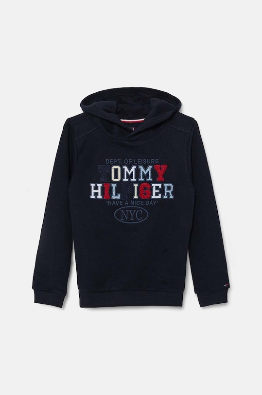 Дитяча кофта Tommy Hilfiger інші темно-синій KB0KB09050.9BYH.128.176