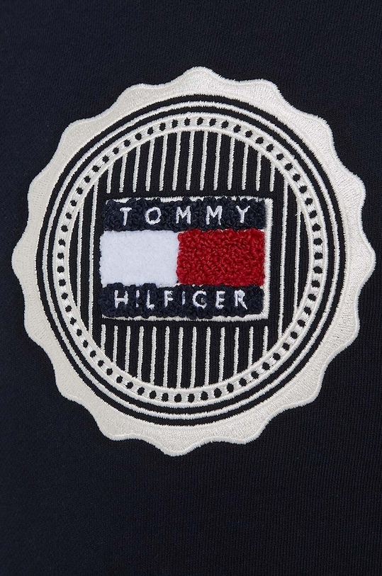 Παιδική βαμβακερή μπλούζα Tommy Hilfiger σκούρο μπλε KB0KB09052.9BYH.128.176