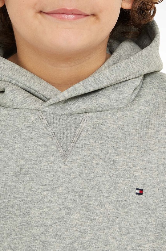 Dětská mikina Tommy Hilfiger KS0KS00562.9BYH.110.122 šedá