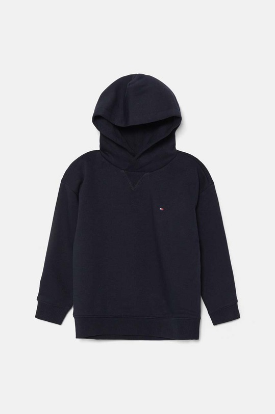 Παιδική μπλούζα Tommy Hilfiger με κουκούλα σκούρο μπλε KS0KS00562.9BYH.110.122