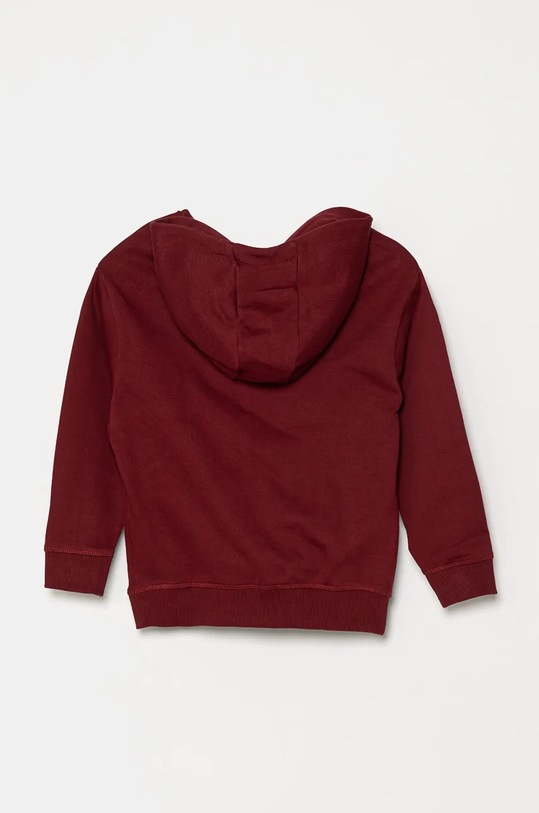 Guess bluza bawełniana dziecięca L4RQ23.KAD74.9BYH bordowy AW24