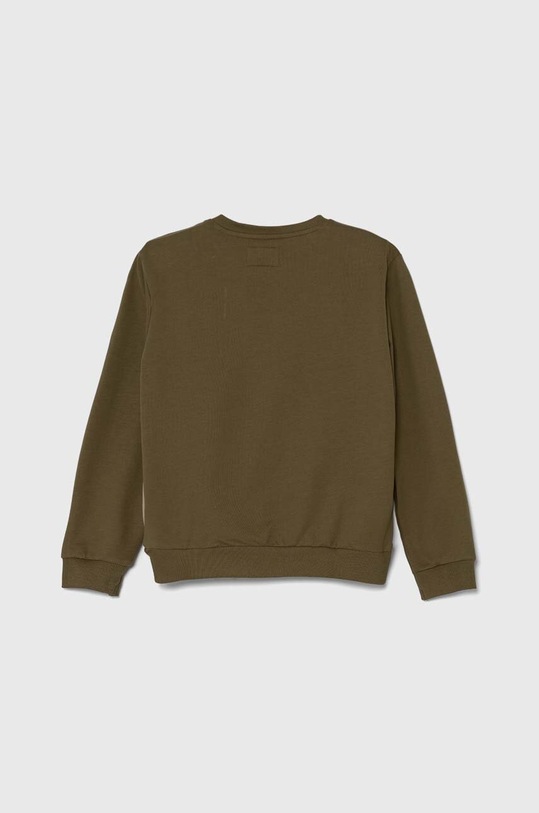 Dětská bavlněná mikina Guess L4YQ04.KA6R4.9BYH zelená AW24