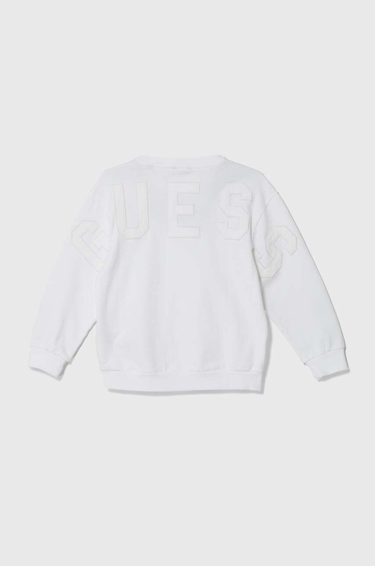 Guess hanorac de bumbac pentru copii L4YQ05.KAD73.9BYH alb AW24