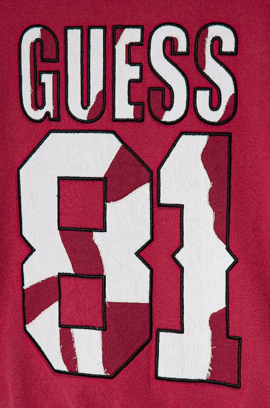 Chłopiec Guess bluza bawełniana dziecięca L4YQ08.KA6R4.9BYH różowy