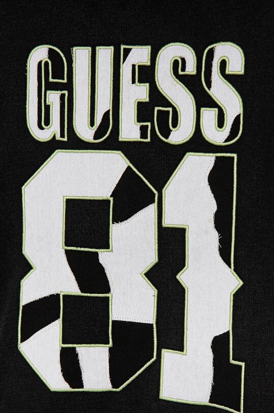 Chlapec Detská bavlnená mikina Guess L4YQ08.KA6R4.9BYH čierna