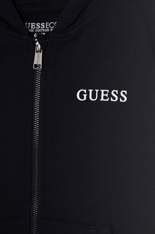Chłopiec Guess bluza bawełniana dziecięca N3YQ07.KAUG0.9BYH granatowy