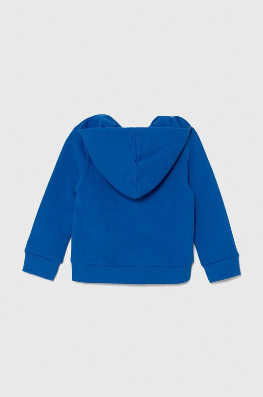 Dječja pamučna dukserica Guess N4YQ00.KA6R3.9BYH plava AW24