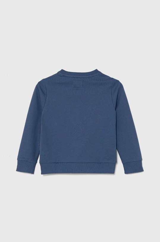 Dětská bavlněná mikina Guess N4YQ04.KA6R4.9BYH modrá AW24