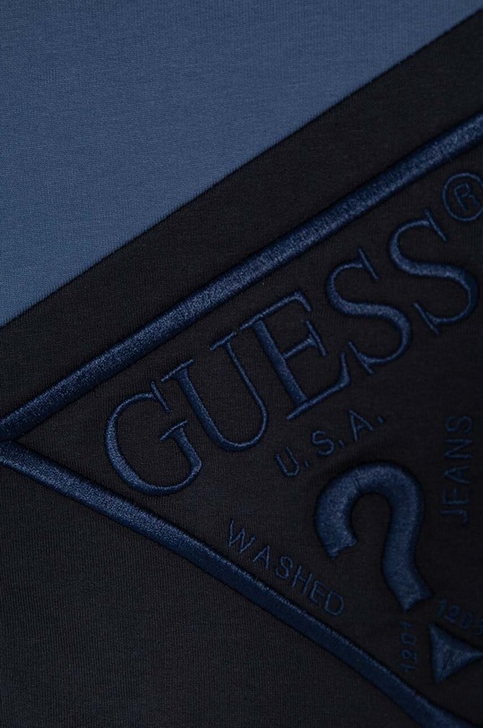 CHLAPEC Dětská bavlněná mikina Guess N4YQ04.KA6R4.9BYH modrá