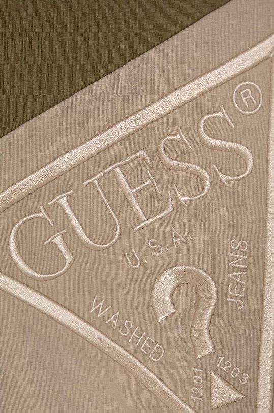 Chłopiec Guess bluza bawełniana dziecięca N4YQ04.KA6R4.9BYH zielony