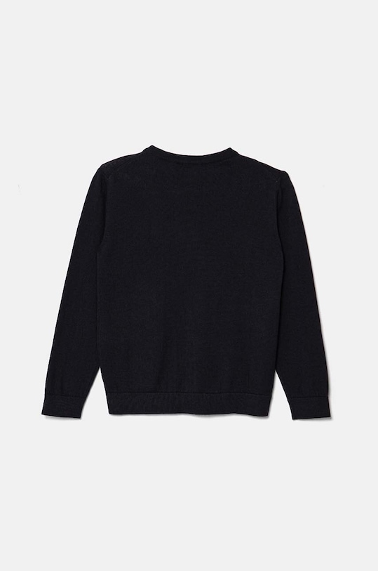 Детский свитер с примесью шерсти Emporio Armani 8N4MA1.4M16Z тёмно-синий AW24