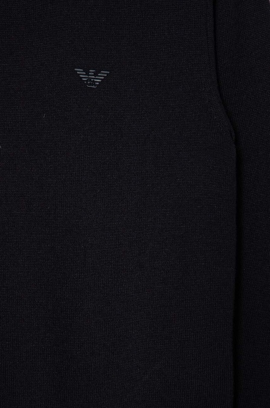 Мальчик Детский свитер с примесью шерсти Emporio Armani 8N4MA1.4M16Z тёмно-синий