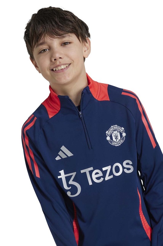 Dětská mikina adidas Performance MUFC TR TOPY IT4242 námořnická modř