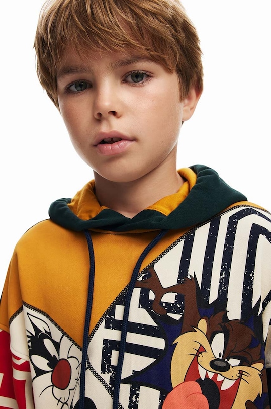 Detská bavlnená mikina Desigual LOONEY TUNES 24WBSK07