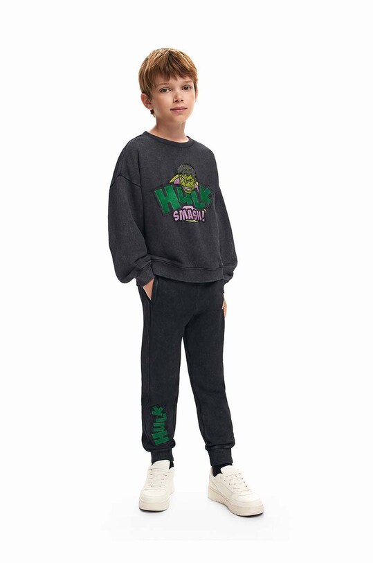 Desigual hanorac de bumbac pentru copii HULK 24WBSK05