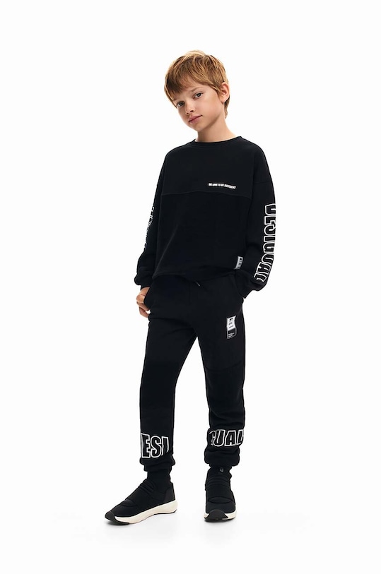 Desigual hanorac de bumbac pentru copii 24WBSK03