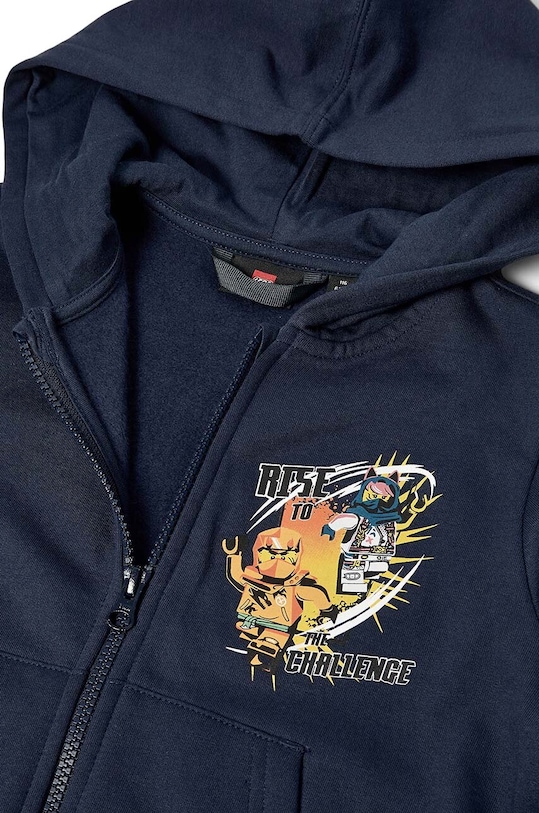 Băieți Lego hanorac de bumbac pentru copii LWSCOUT 613 12011313 bleumarin