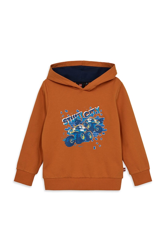 Детская хлопковая кофта Lego LWSCOUT 611 12011314 оранжевый AW24