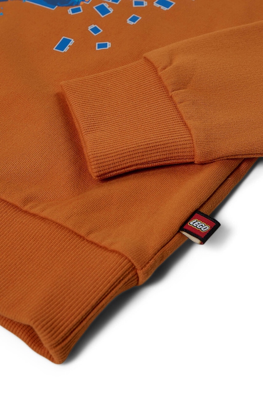 Детская хлопковая кофта Lego LWSCOUT 611 12011314 оранжевый