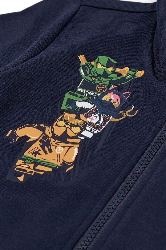 Мальчик Детская хлопковая кофта Lego LWSCOUT 700 12011339 тёмно-синий