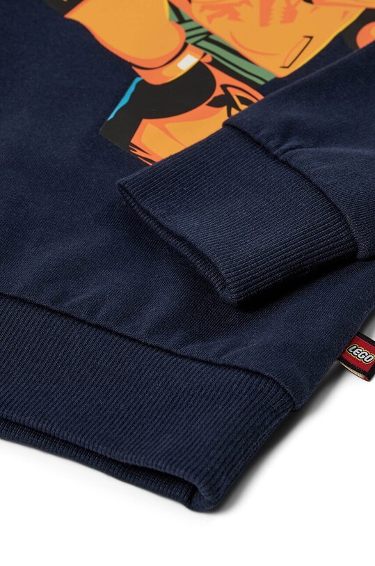 Dětská bavlněná mikina Lego LWSCOUT 704 námořnická modř 12011342
