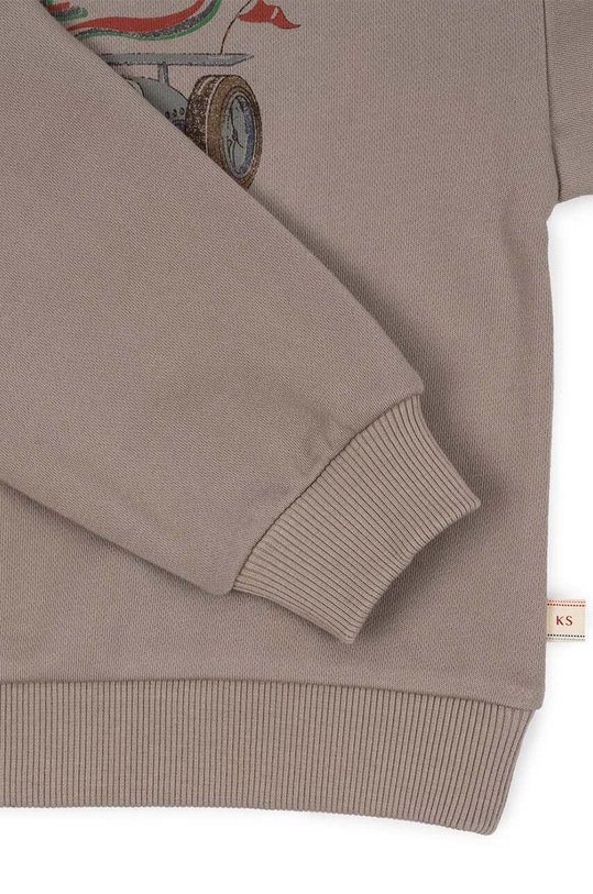 Konges Sløjd bluza dziecięca LOU SWEATSHIRT OCS KS101568.B szary