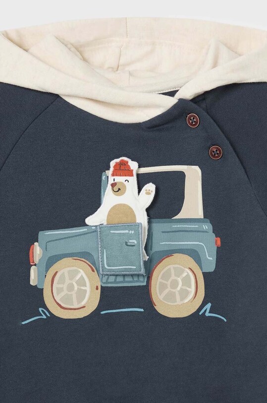 Кофта для немовлят Mayoral 2460.3D.Baby.9BYH чорний AW24