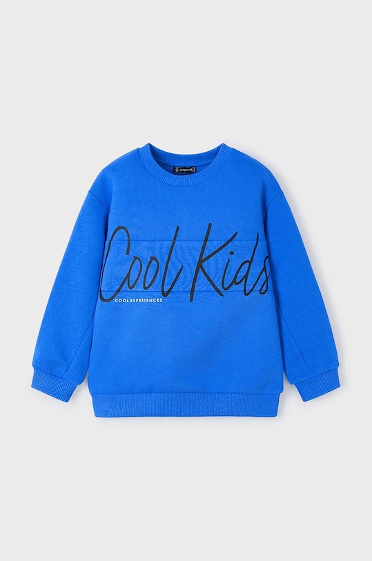 Mayoral bluza dziecięca z elastanem niebieski 4449.5A.Mini.9BYH