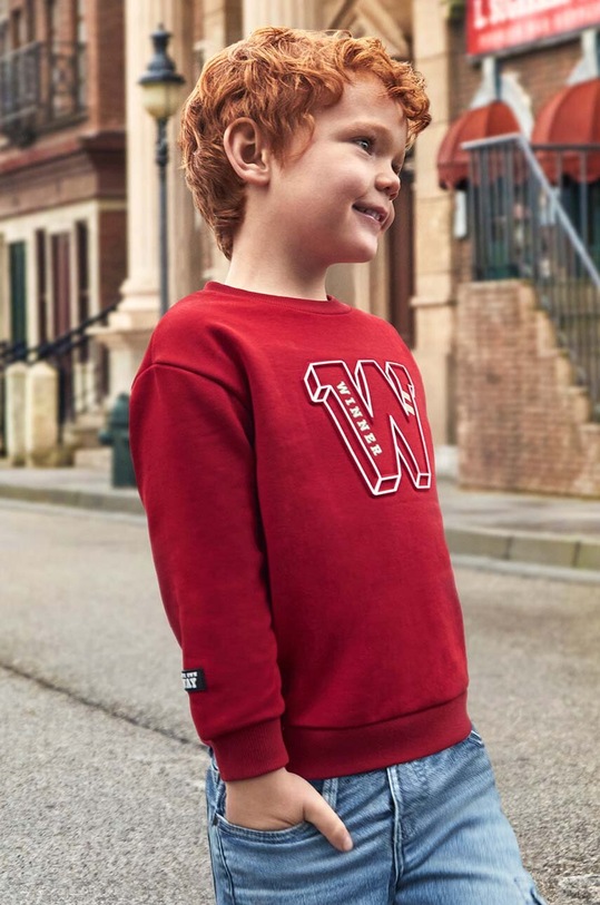 Mayoral bluza copii print rosu 4452.5D.Mini.9BYH