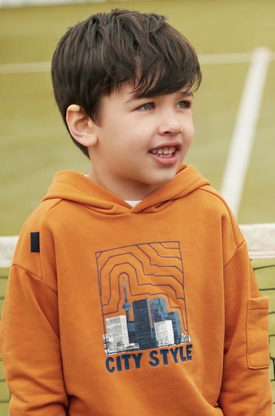 Mayoral bluza dziecięca pomarańczowy 4453.5E.Mini.9BYH