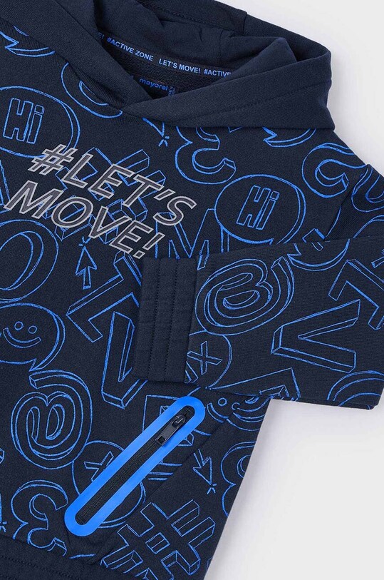 Dječja dukserica Mayoral 4458.5H.Mini.9BYH mornarsko plava AW24