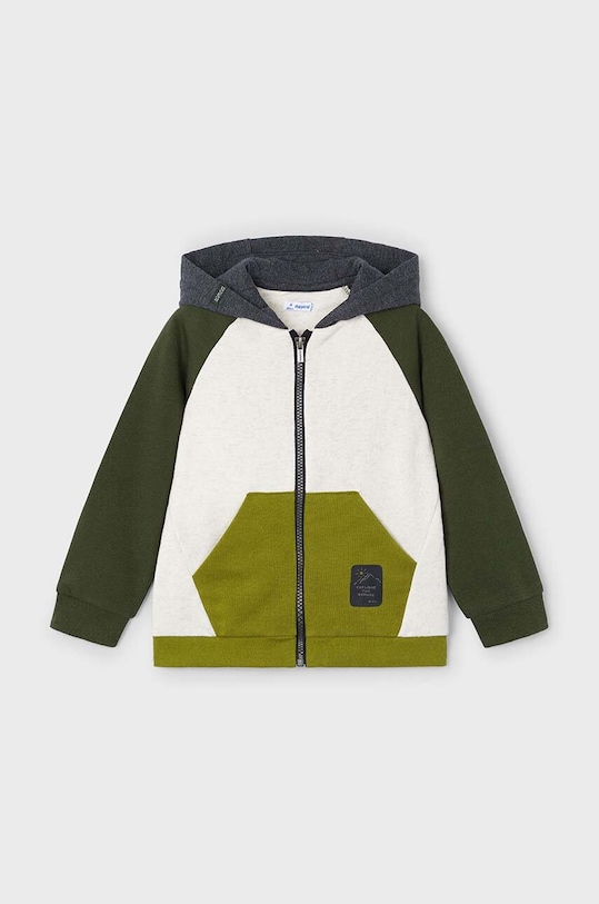 Dječja dukserica Mayoral 4476.5F.Mini.9BYH zelena AW24