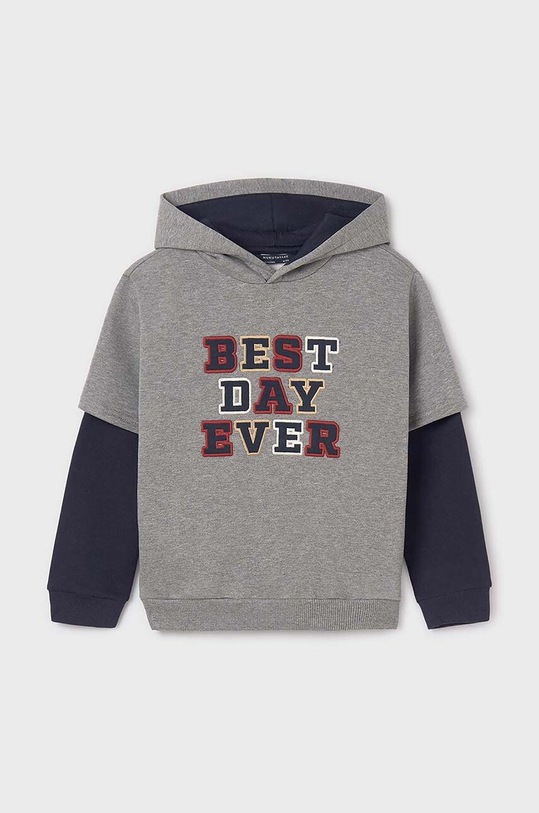 Dětská mikina Mayoral 7444.7A.Junior.9BYH šedá AW24