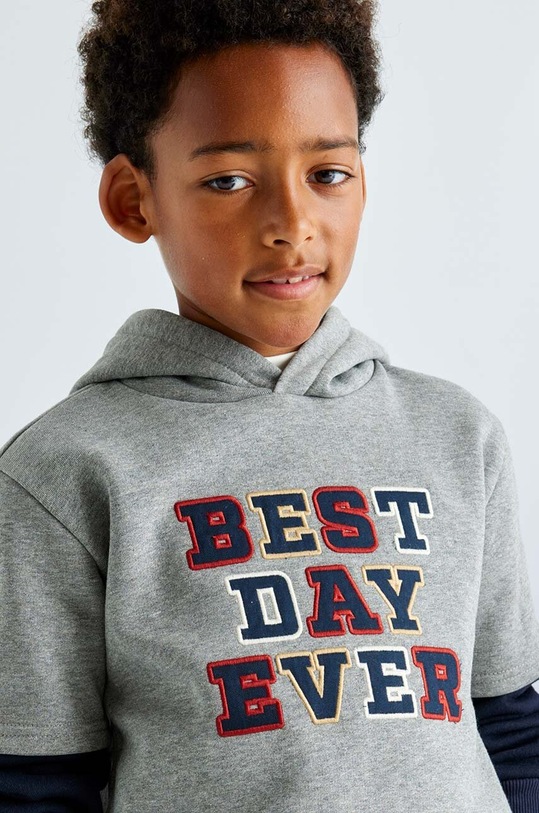 Dětská mikina Mayoral 7444.7A.Junior.9BYH šedá