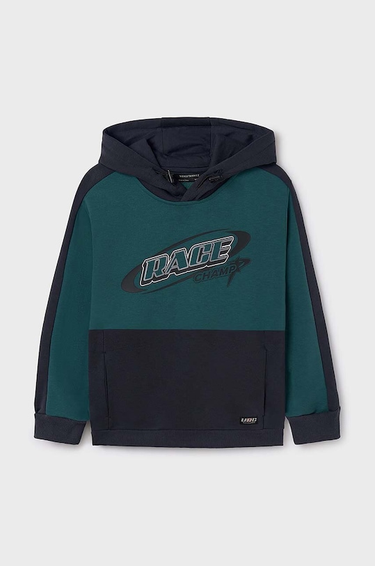 Mayoral bluza dziecięca z elastanem turkusowy 7445.7B.Junior.9BYH