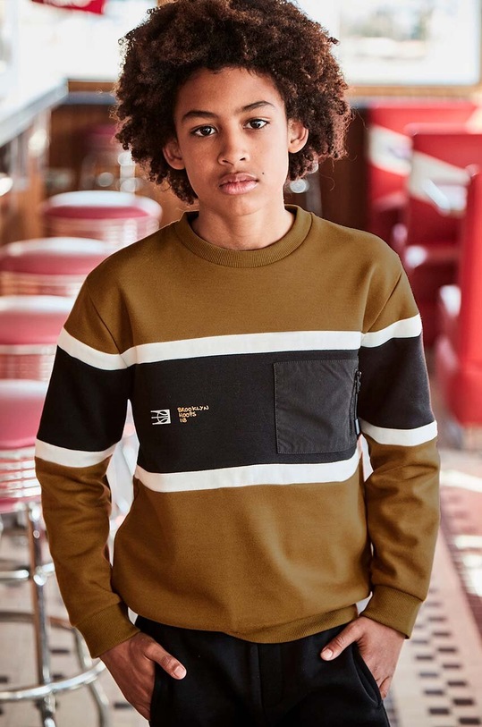 Mayoral bluza dziecięca żółty 7453.7E.Junior.9BYH