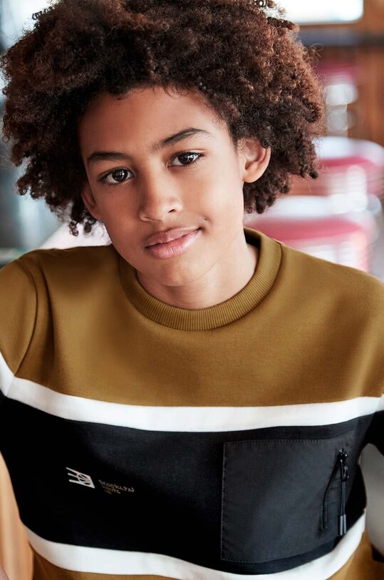 Mayoral bluza dziecięca 7453.7E.Junior.9BYH żółty