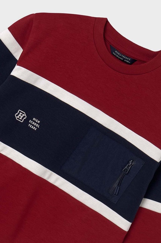 Chlapec Detská mikina Mayoral 7453.7E.Junior.9BYH burgundské