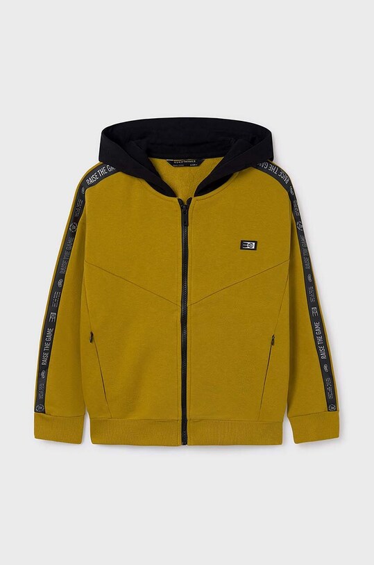 Mayoral bluza dziecięca z elastanem żółty 7466.7E.Junior.9BYH