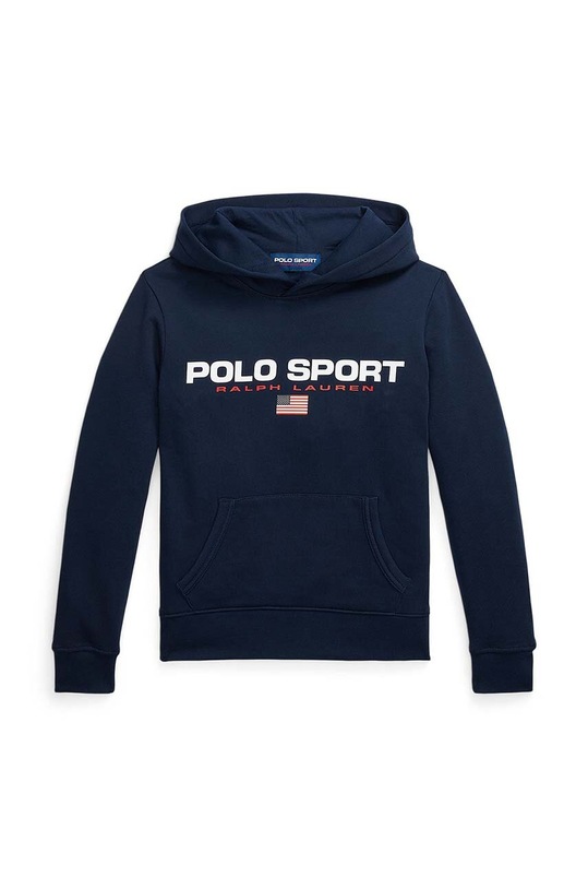 Παιδική μπλούζα Polo Ralph Lauren με κουκούλα σκούρο μπλε 323962111001