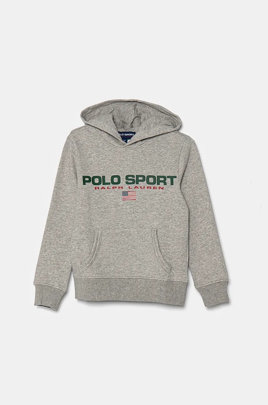 Polo Ralph Lauren bluza dziecięca z kapturem szary 323962111004