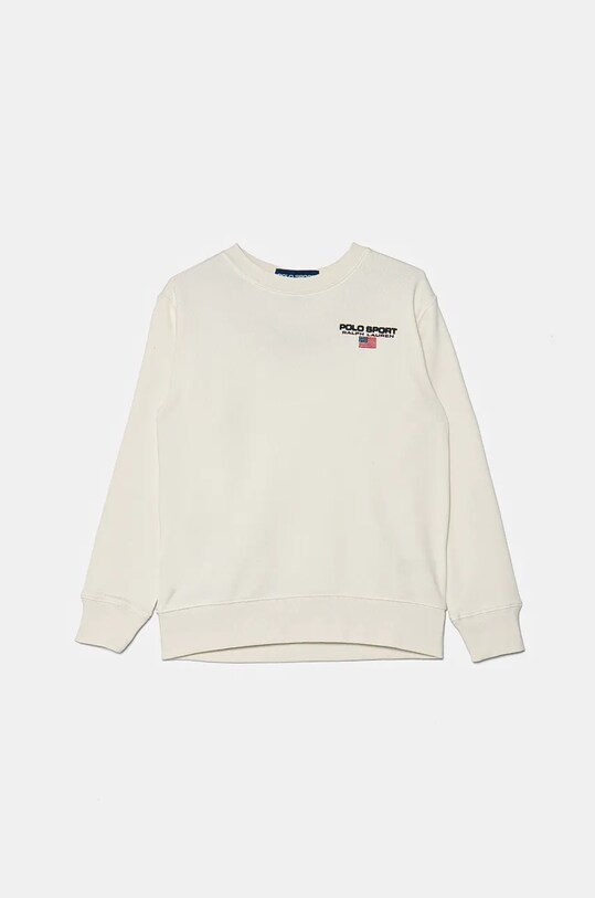 Polo Ralph Lauren bluza copii imprimeu alb 323962116002