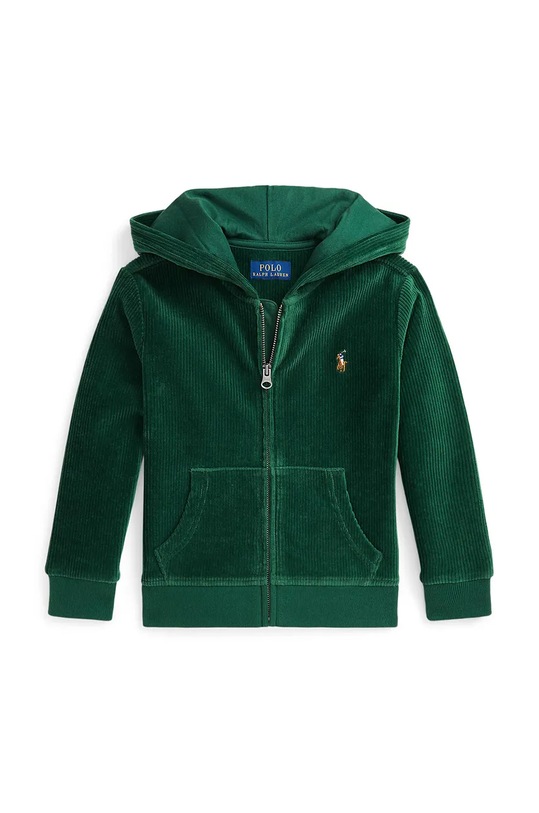 Polo Ralph Lauren felpa per bambini con verde 322952461002