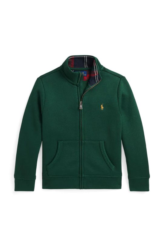 Детская хлопковая кофта Polo Ralph Lauren хлопок зелёный 322953025001