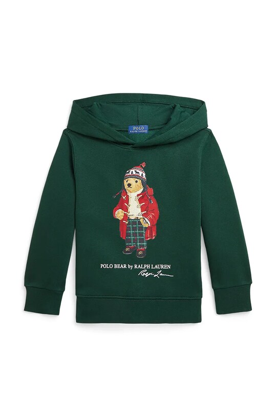Polo Ralph Lauren bluza dziecięca z kapturem zielony 322960440003