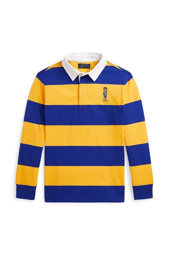 Детская хлопковая кофта Polo Ralph Lauren хлопок жёлтый 323952586002