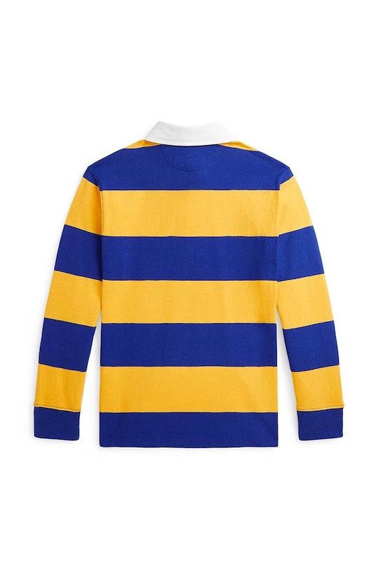 Detská bavlnená mikina Polo Ralph Lauren 323952586002 žltá AW24
