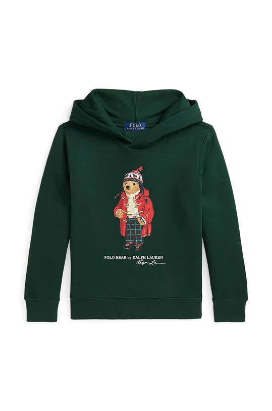 Polo Ralph Lauren bluza copii print verde 323960440003
