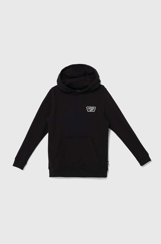 Vans bluza bawełniana dziecięca BY Full Patched II PO nadruk czarny VN000JBEBLK1